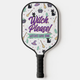 Hexen-Sozialclub Halloween-Junggesellinnenabschied Pickleball Schläger