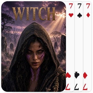 Hexen Spielkarten, Pokerkarte