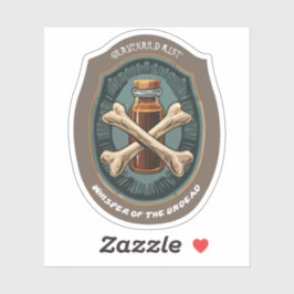 Hexen-Tränke-Siegel Aufkleber