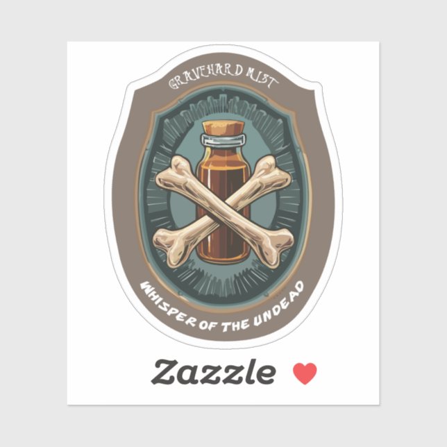 Hexen-Tränke-Siegel Aufkleber (Blatt)