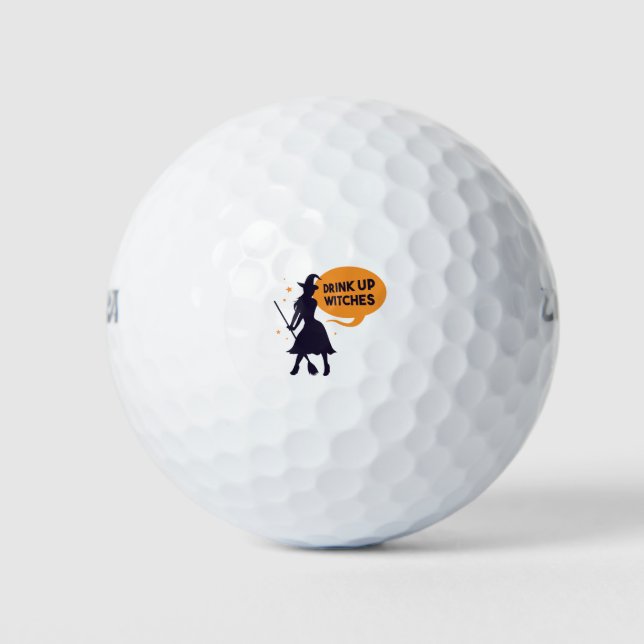 Hexen trinken golfball (Vorderseite)