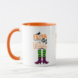 Hexen trinken - Hexen-Legs-Kaffee Tasse