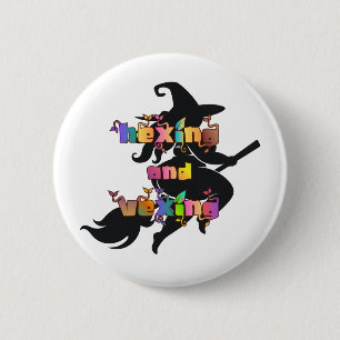HEXEN UND ÄRGERN für die Plus Size Hexe Button