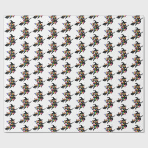 HEXEN UND ÄRGERN für die Plus Size Hexe Geschenkpapier