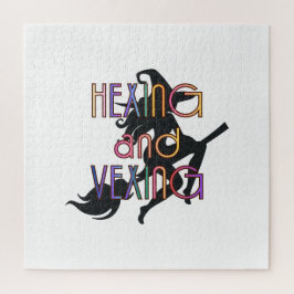 HEXEN UND ÄRGERN Witchcore-Design Puzzle