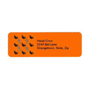 Hexen- und Mummy-Muster Halloween-Adresslisten