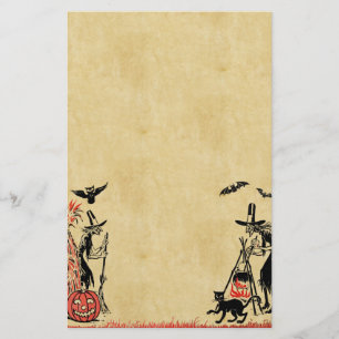 Hexen zu Halloween Schreibwaren Briefpapier