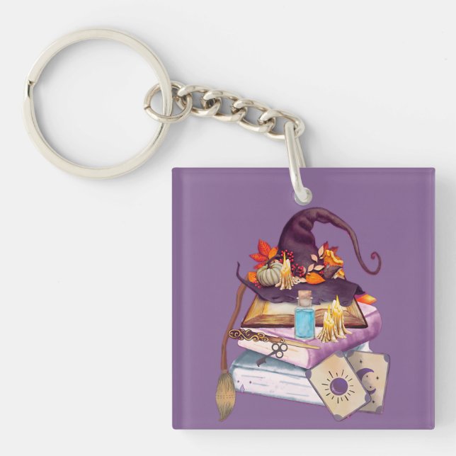 Hexenaltar Schlüsselanhänger (Vorderseite)