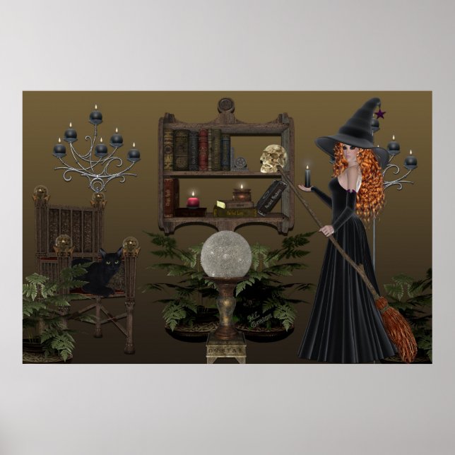 Hexenaune Poster (Vorne)