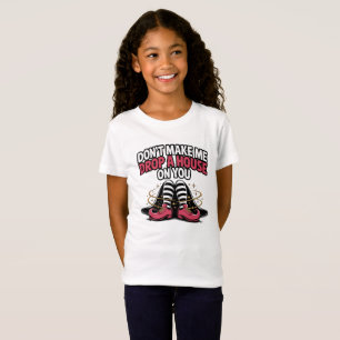 Hexenbeine – Ein Haus fallen lassen Lustiger Hallo T-Shirt