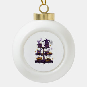 Hexenbrau Café Keramik Kugel-Ornament