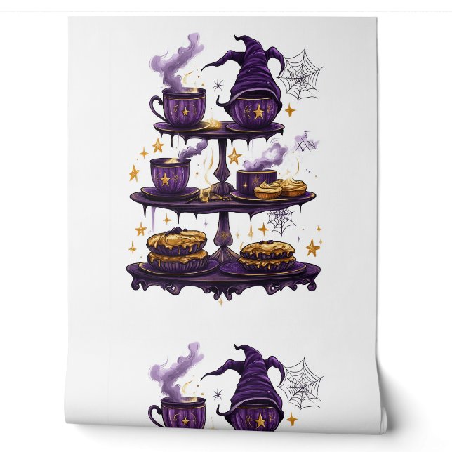 Hexenbrau Café Tapete (Abrollen)