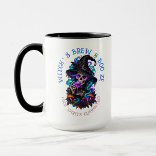 Hexenbrauen & Boo Ze Gothic Halloween Tasse