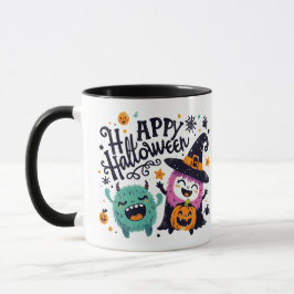 Hexenbrauen- Halloween Tasse