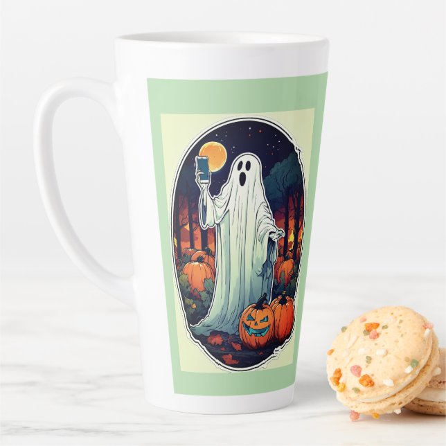 Hexenbrauen-Halloween-Tasse Milchtasse (Beispiel)