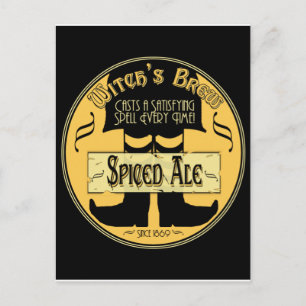 Hexenbrauen Postkarte
