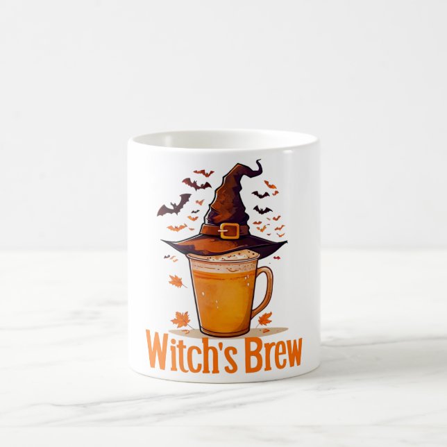HexenbrauenHalloween Kaffeetasse (Mittel)