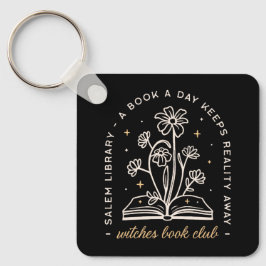 Hexenbuch-Klub witziger Bücher Schlüsselanhänger