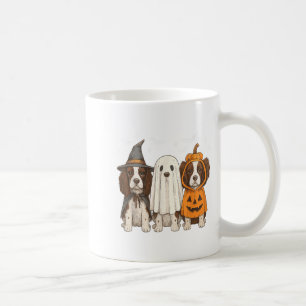Hexendeutscher Springer Spaniel Halloween Springer Kaffeetasse