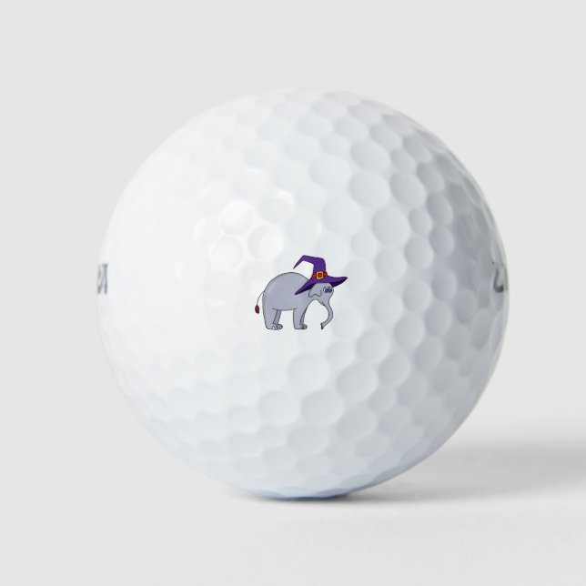 Hexenelephant Golfball (Vorderseite)