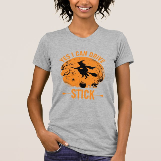 Hexenfahrt-Stick-Grafik_1 T-Shirt (Vorderseite)