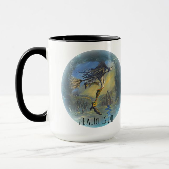 "Hexenfrau" Tasse (Links)