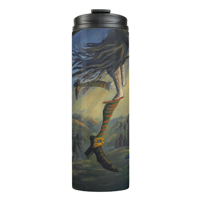 Hexenfrau Thermosbecher (Vorderseite)