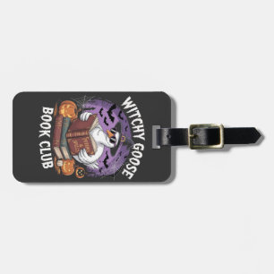 Hexengänger Buchklub Spooky Halloween Tier Gepäckanhänger