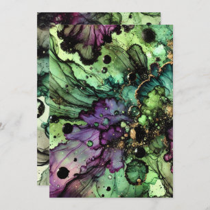 Hexengebräu Halloween-Alkoholtink Einladung