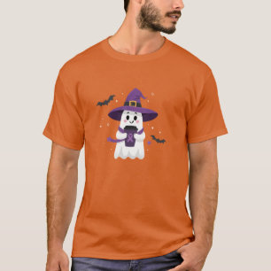 Hexengeist-Kaffee-Lila-Band-Bewusstsein T-Shirt