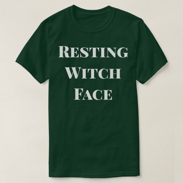 Hexengesicht T-Shirt (Design vorne)