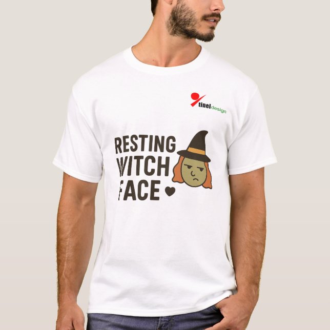 Hexengesicht T-Shirt (Vorderseite)