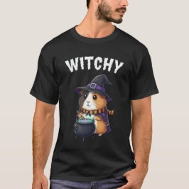 Hexenhaftes Halloween-Shirt mit magischem Meerschw T-Shirt