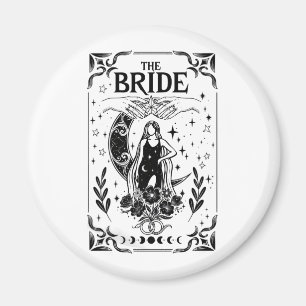 Hexenhaftes Junggesellinnen-Braut-Coven-Gotisches Magnet