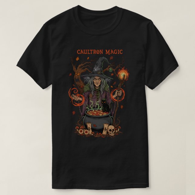 HexenHalloween-T - Shirt (Design vorne)