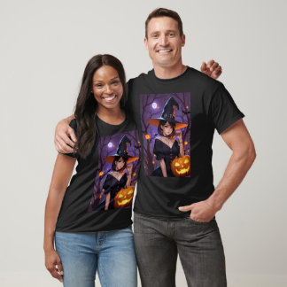 HexenHalloween-Tagesgeschenke Couple-T - Shirt