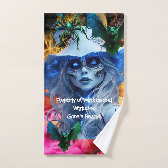 Hexenhandtuch Handtuch (Handtuch)