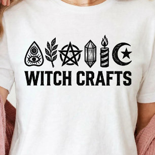 Hexenhandwerk Mystische Hexereisymbole Halloween T-Shirt