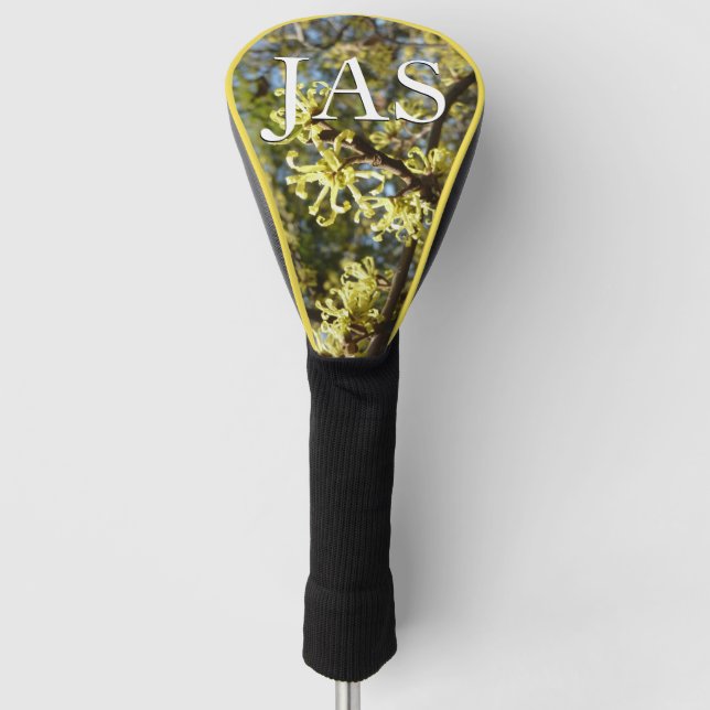 Hexenhazel-Blume Golf Headcover (Vorderseite)