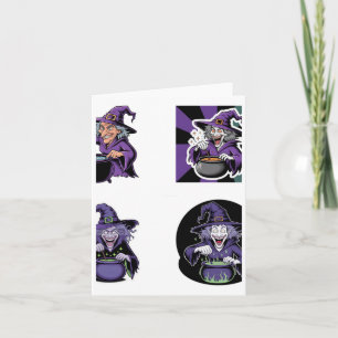 Hexenhecker Pack - Magic Potions Aufkleber Karte