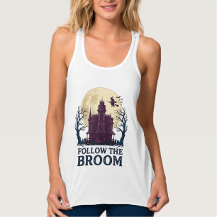 Hexenhemd für Halloween im Vintage-Stil mit Aufdru Tank Top