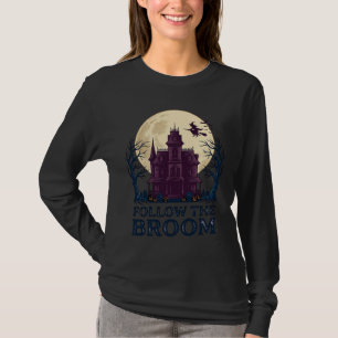 Hexenhemd für Spukhaus im Vintage-Stil, Halloween- T-Shirt