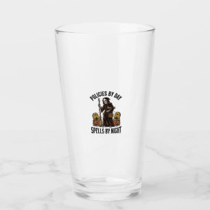 Hexenhemd für Versicherungen Lustiges Halloween-Ag Glas