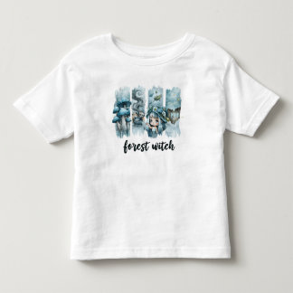 Hexenhemd im Cottagecore-Stil mit Waldmotiv Kleinkind T-shirt
