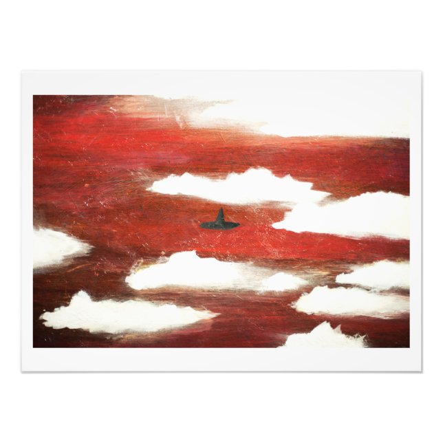 "Hexenhut" 24" x 18" Fotodruck (Vorne)