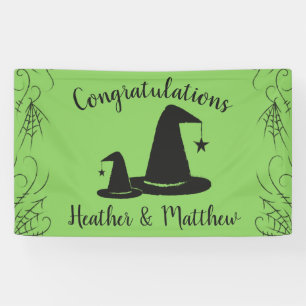 Hexenhut Baby Shower Halloween Banner