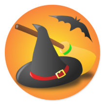 Hexenhut Broom Orange Gradient