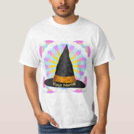 Hexenhut Moon Witch benutzerdefinierte T - Shirt