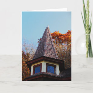 "Hexenhut Turret Room" Hallowe’en card Karte