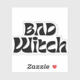 Hexenhüte transparent aufkleber